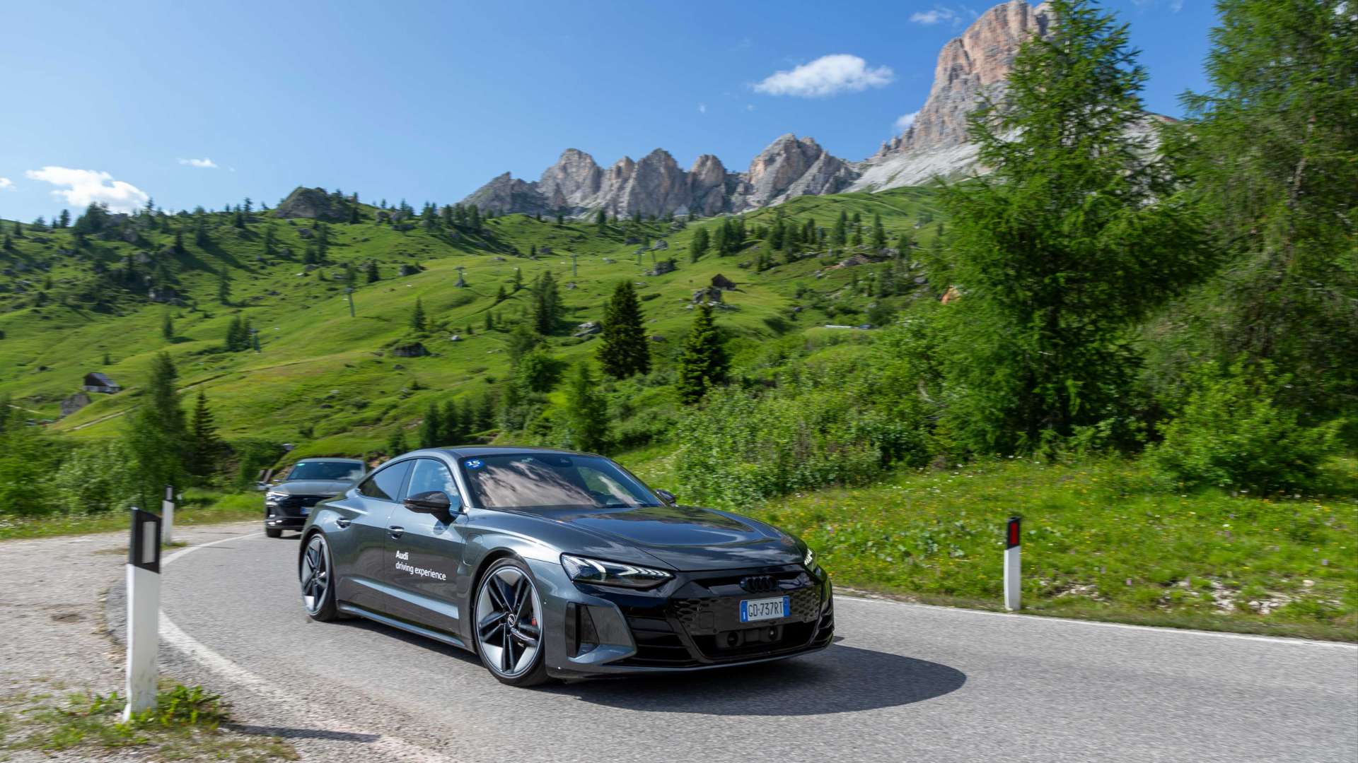 Audi driving experience a Cortina d’Ampezzo